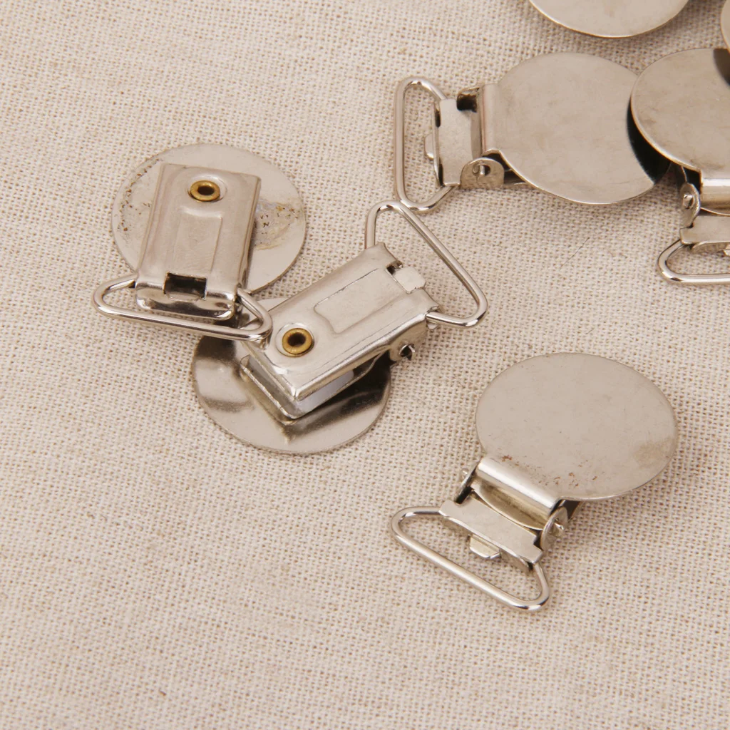 Держатель для сосок круглой формы 20x пластиковые зажимы 2 см рукоделия|suspender