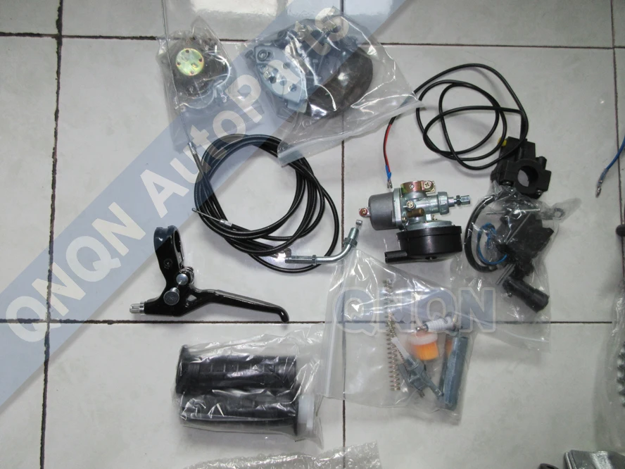 80CC 2-тактный моторизованный газовый комплект моторного двигателя для велосипеда