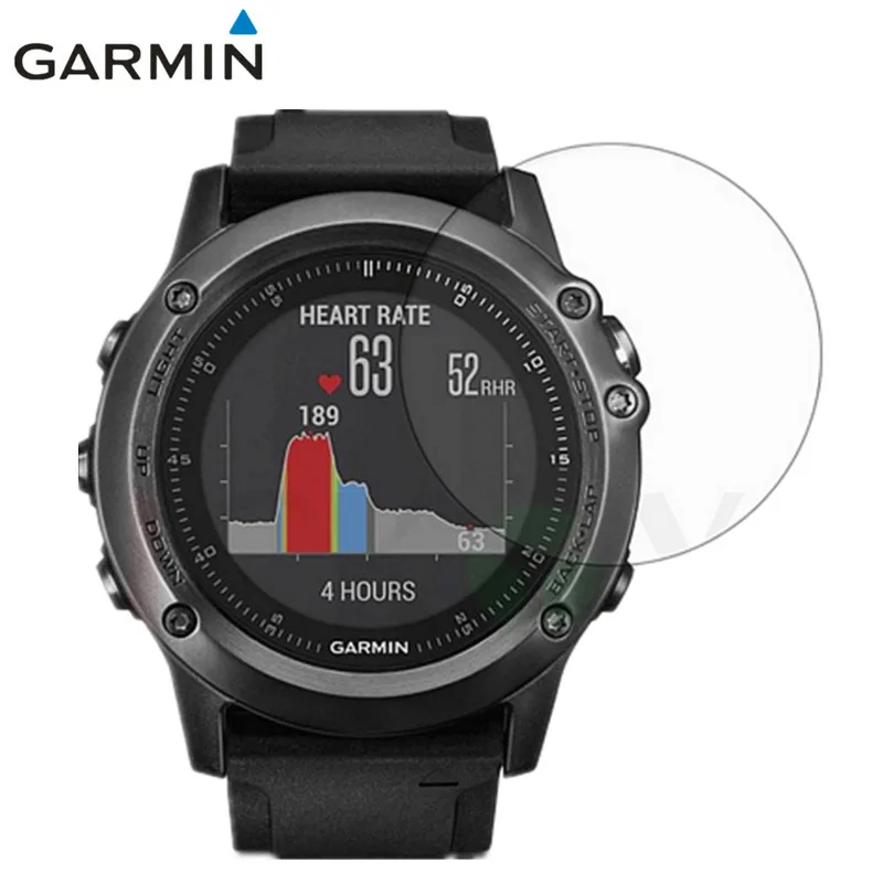 Защитная пленка для экрана смарт-часов Garmin Fenix 3 HR GPS HD Электростатическая