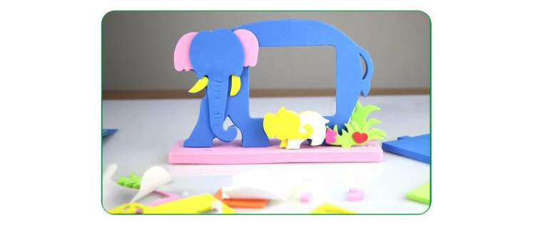 DOLLRYGA детские игрушки детский сад Гома Ева Manualidades дети ремесло Lote Diy Craft Наборы для детей eva Para Artesanato 4 комплект