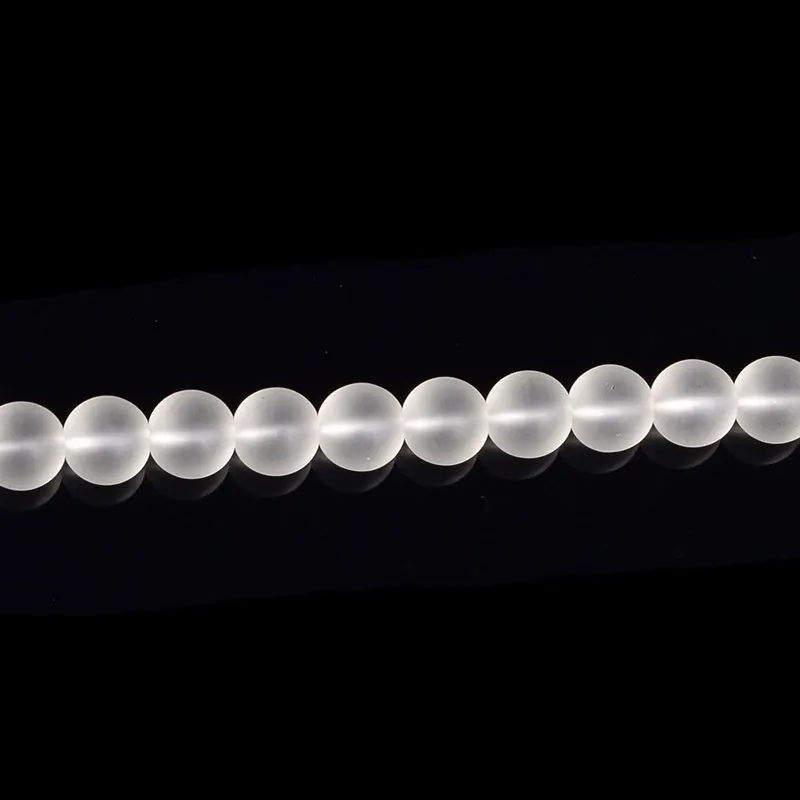 4mm-12mm Round Beads Glass For Needlework Accessories Spacer Beads For Jewelry Making Necklace Beads For Beading - Цвет: Зеленый