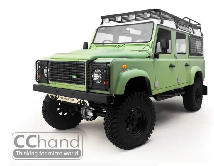 CChand RC4WD D90 D110 металлическая передняя защита шасси и светодиод 5 мм|Детали