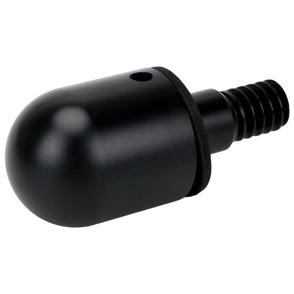 Black Round Head LEEPEE Автомобильный задний бампер Спайк анти столкновения для Benz SMART Fortwo W451 2009- авто задний защитное покрытие для бампера - Название цвета: Black Round Head