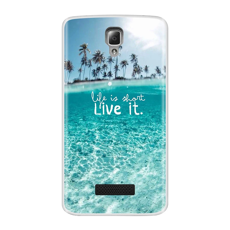 Мягкий ТПУ чехол с рисунком для lenovo A2010 A 2010 4," Задняя крышка Роскошный кожаный чехол для lenovo A 2010/A2580/A2860 задняя крышка