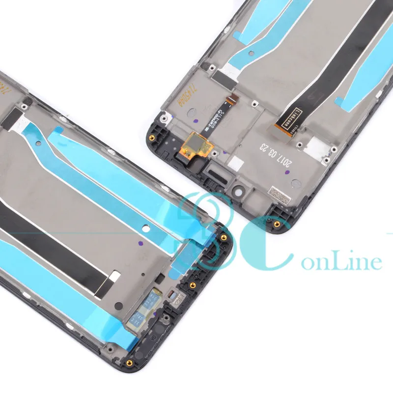 CAPASAE Xiaomi Redmi 4X ЖК-экран и рамка дигитайзер сборка 10-сенсорная панель Замена