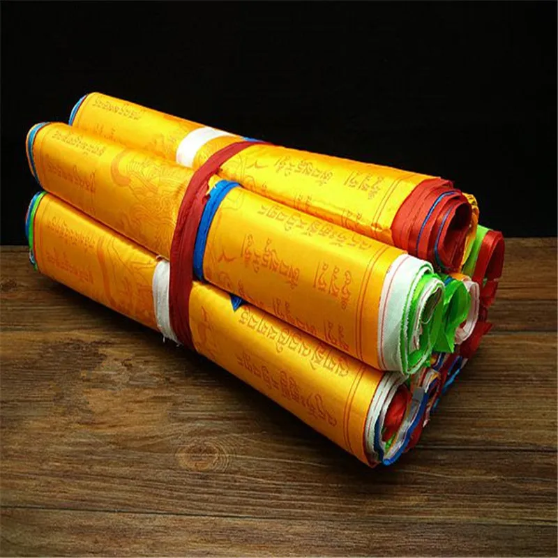 Тибетский буддистский молитвенный flags 10 надписей High end Silk Wind флаг с лошадью 6 8