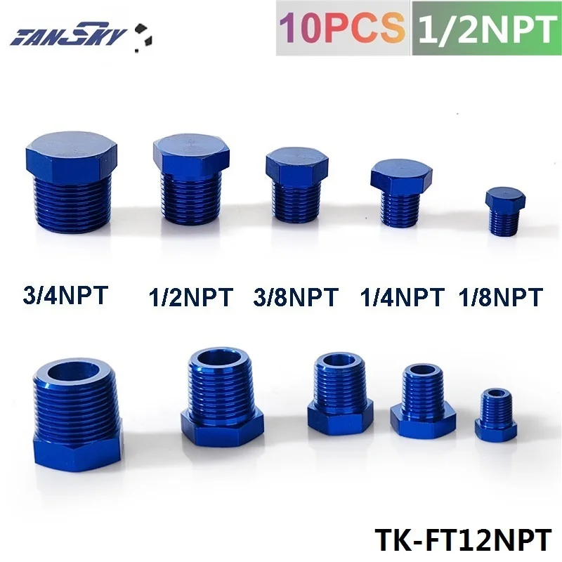 Фитинг для масляной воды 1/2 &quotNPT кованый углеродный алюминиевый шестигранный