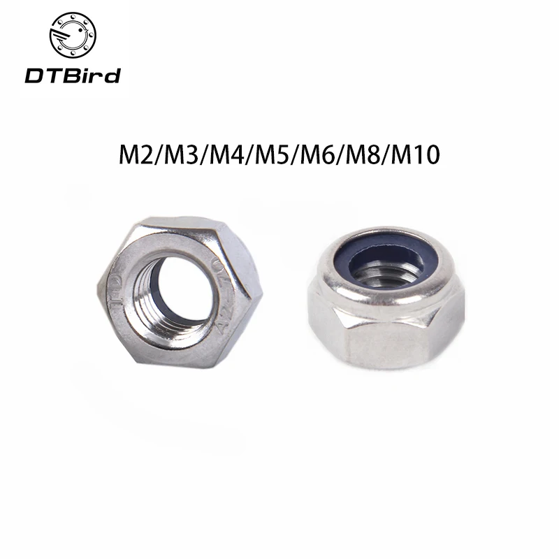 25/50 шт. M2/M3/M4/M5/M6/M8/M10 340 резиновое кольцо из нержавеющей стали и нейлона