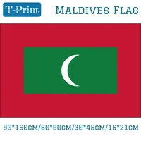 maldives national flag 3045cm1521cm90150cm6090cm for world cup national day event office