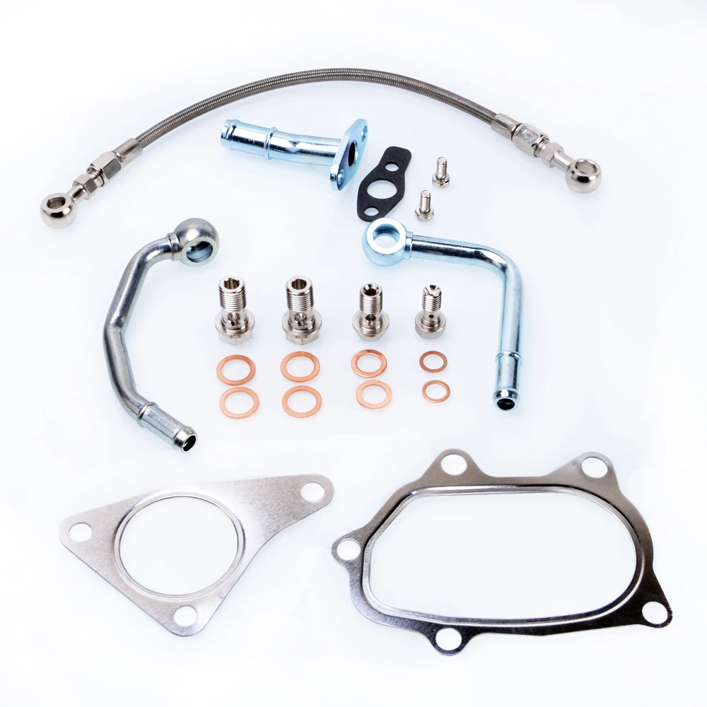 Комплект Kinugawa Turbo Intall Line для SUBARU TD05H TD06L2 TD06H Impreza Forester|oil bottle|oil lubricantsoil orange |