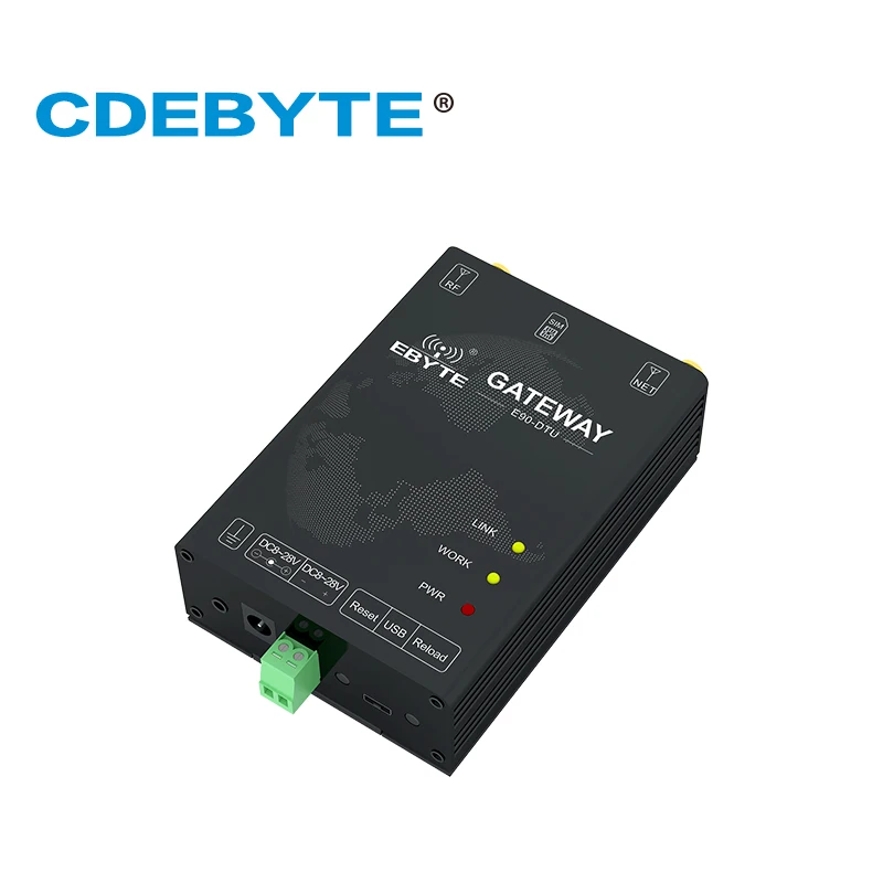E90-DTU(900SL30-GPRS) 915 МГц GPRS 1 Вт LoRa SX1262 USB интерфейс беспроводной передачи данных модем Sub
