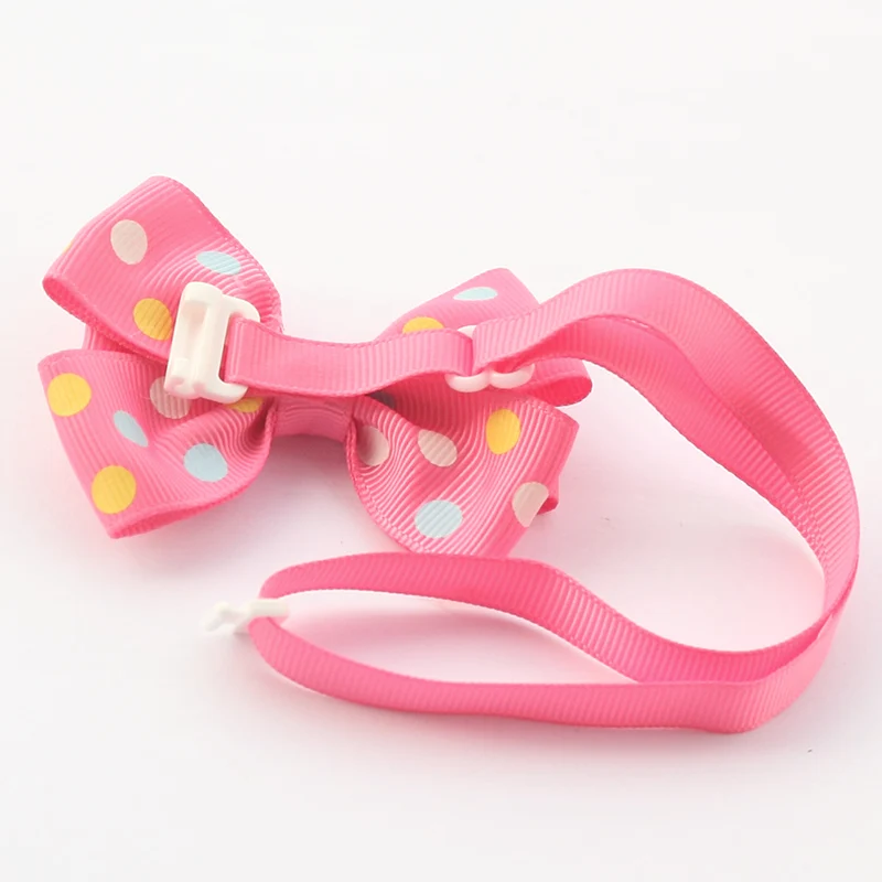 

Armi store Handmade Color Dots Combination Pattern Ribbon Fashion Dog Tie Clothing Dogs Bow Ties 6031037 Puppy Supplie Wholesale