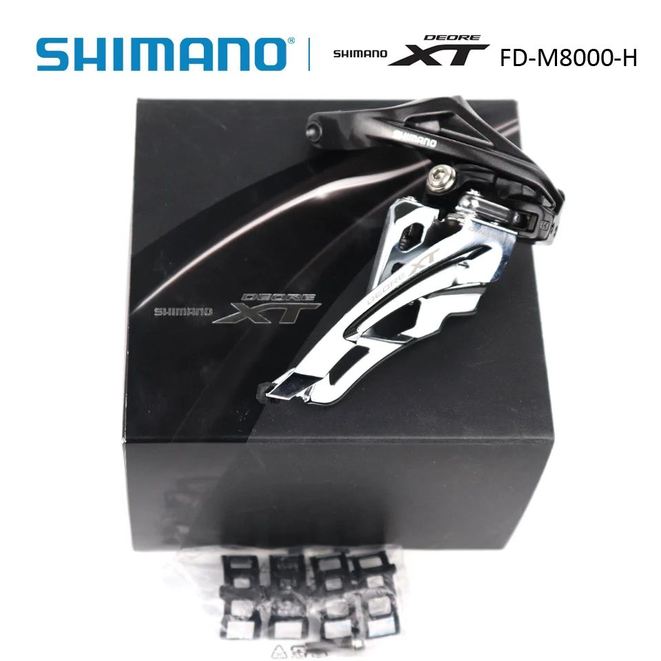 SHIMANO Deore XT FD-M8000 3x11s Side-Swing Front Derailleur High Clamp MTB Mountain Bike | Спорт и развлечения