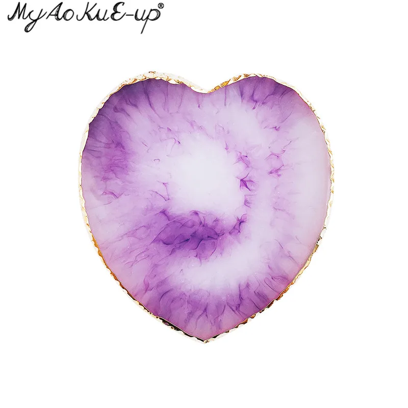 Love Purple Цветная хрустальная ресница, удлинительные клеевые кольца, акриловые отдельные накладные ресницы, клеевой держатель, кольцо, клей для ресниц, подставка, пигмент - Цвет: Love Purple