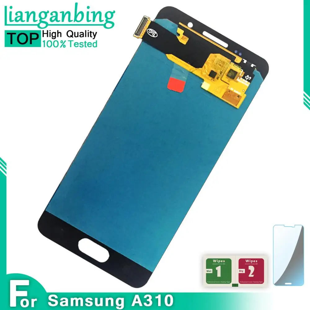 Новый супер AMOLED lcd A3 2016 A310 A310F A310H A310M дисплей 100% протестированный рабочий