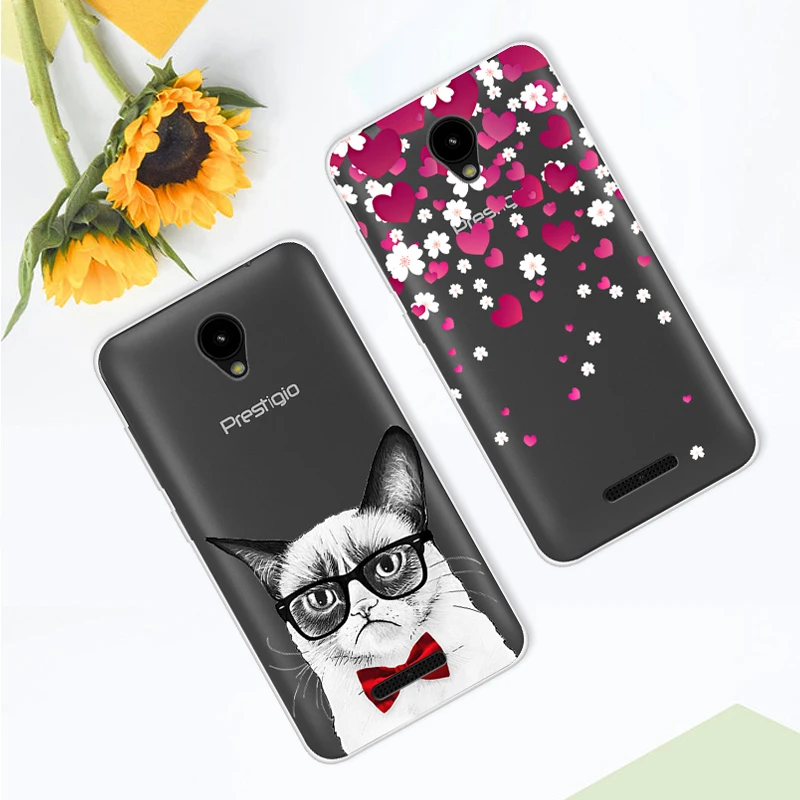 Для Prestigio Wize G3 5 0 дюймов чехол для телефона мягкий Tpu силиконовый защитный с