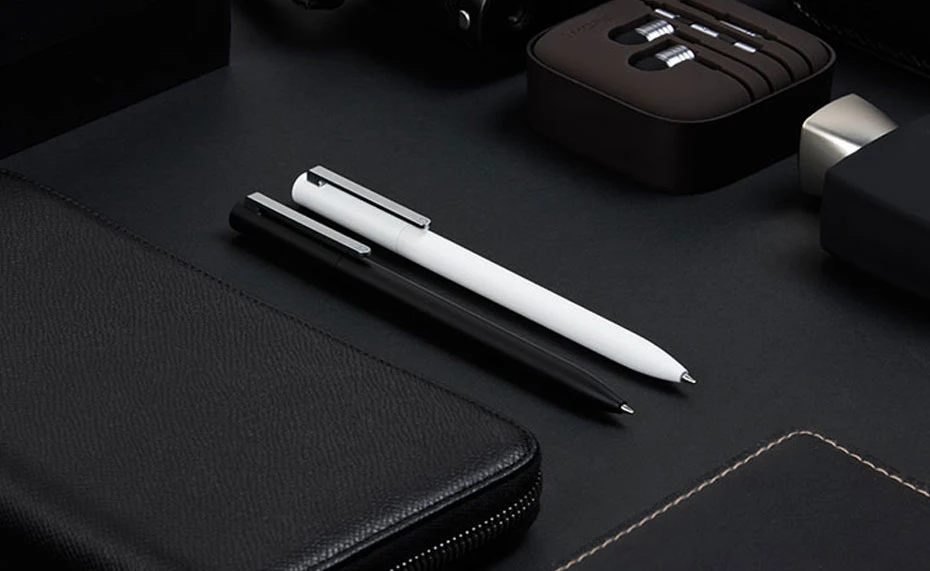 Xiaomi Mijia Sign, 9,5 мм, долговечный, для подписи, Япония, чернила, Premec, гладкий, PREMEC, Швейцария, черный, заправка, MiKuni