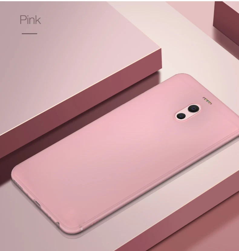 Мягкий матовый ТПУ чехол для Meizu M6 Note цветной защитный силиконовый бампер