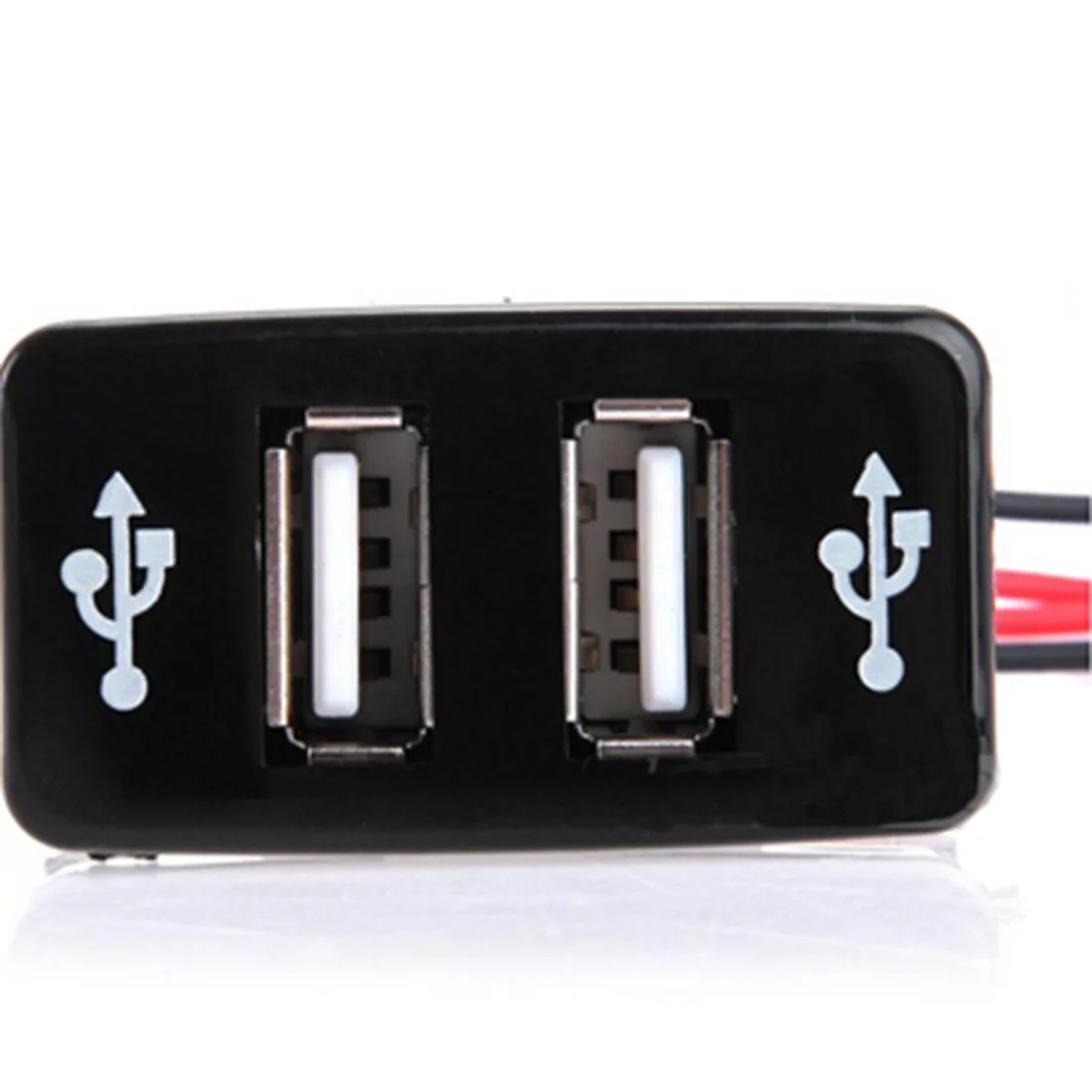 Автомобильное зарядное устройство с двумя USB портами 2 1 А|cars cars|car dvr dualcar audio usb input |