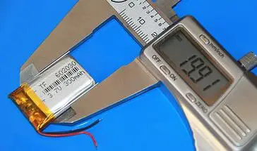Бесплатная доставка 1 шт. 3 7 в 300 мАч 602030 полимерная литиевая аккумуляторная