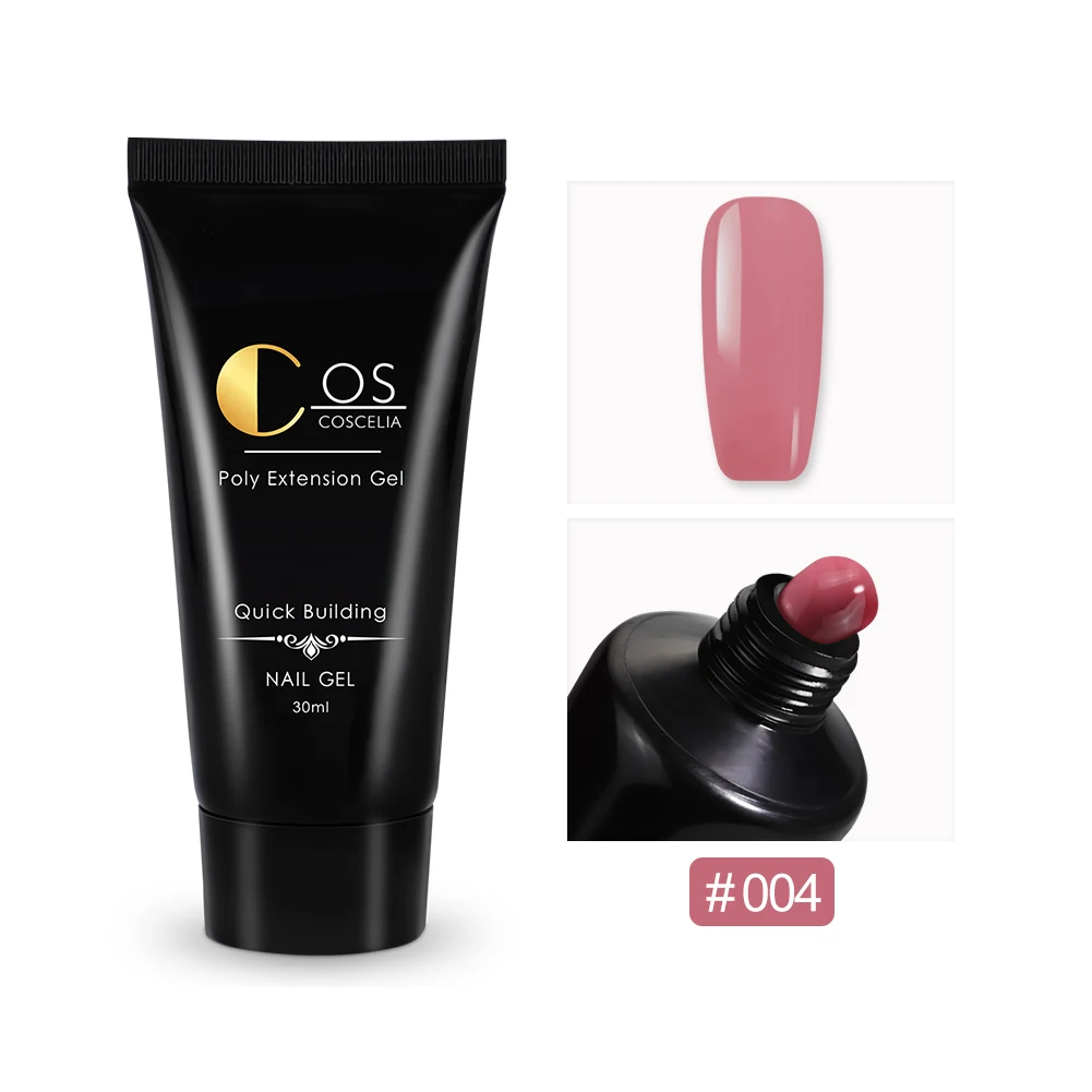 30ml Gel 04 COSCELIA лак для ногтей акриловый поли УФ-гель УФ-светодиодный Гель-лак для ногтей - Цвет: 30ml Gel 04