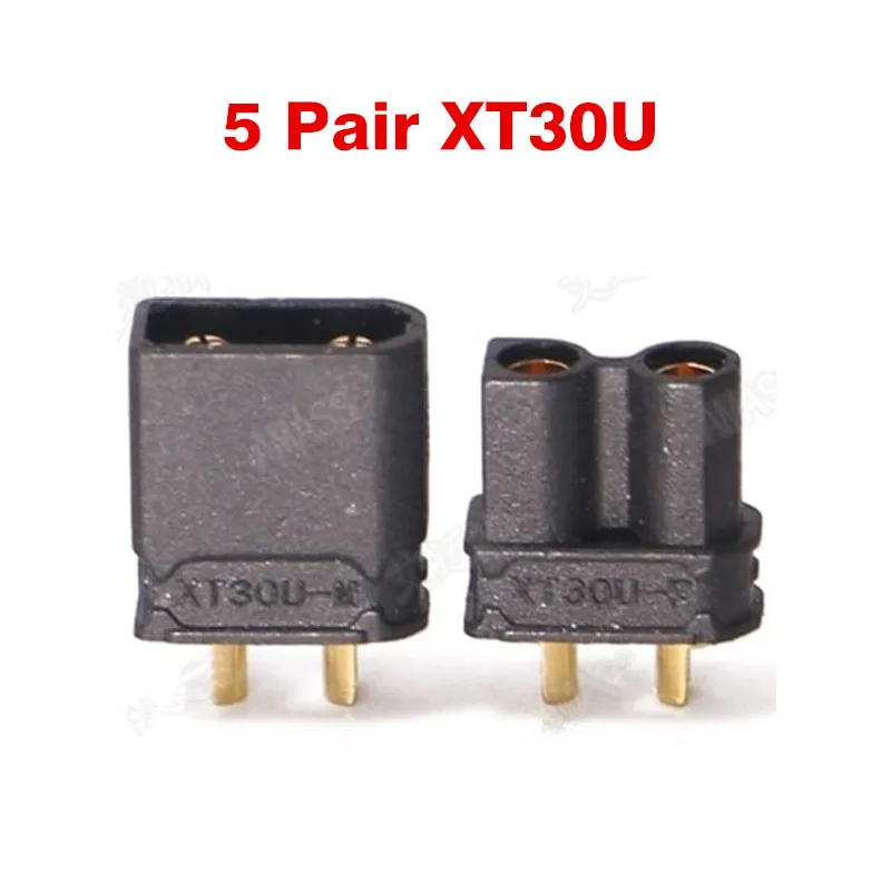Штепсельная Вилка AMASS XT30U XT30UPB XT30PW XT30 для радиоуправляемого квадрокоптера 5 пар 10