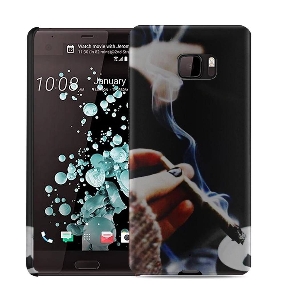 Ocean Note DIY гибридный жесткий Ультратонкий матовый чехол для телефона HTC U ультра