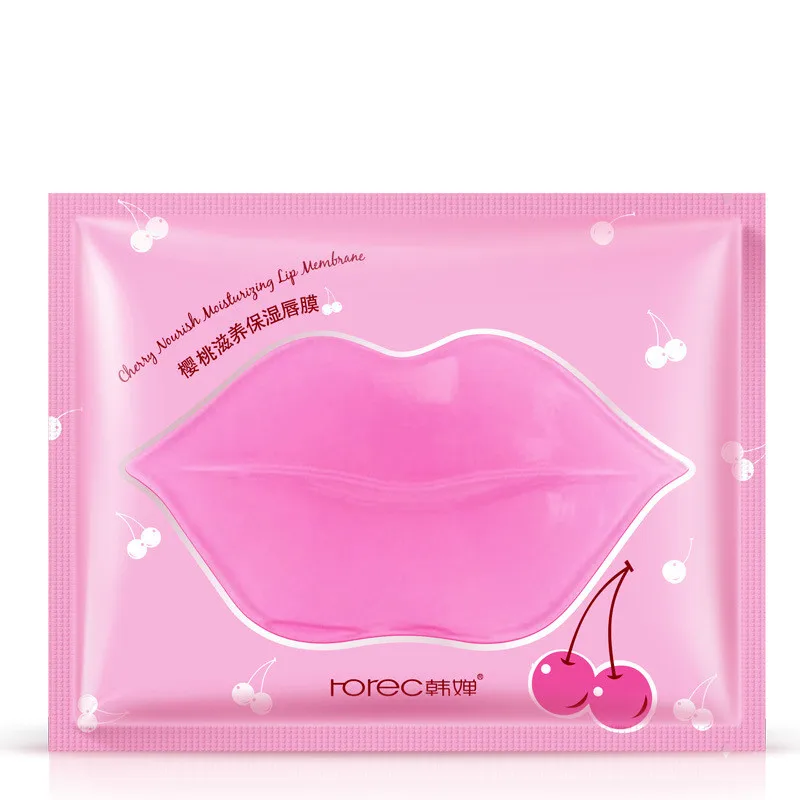 5 шт./лот брендовая кристальная коллагеновая маска для губ увлажняющая эссенция