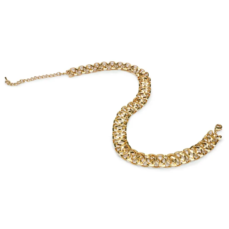 SMTNEK New Promotional Fashion Metal Chain Collar Female Hip-hop Punk Creative Necklace :0 | Украшения и аксессуары