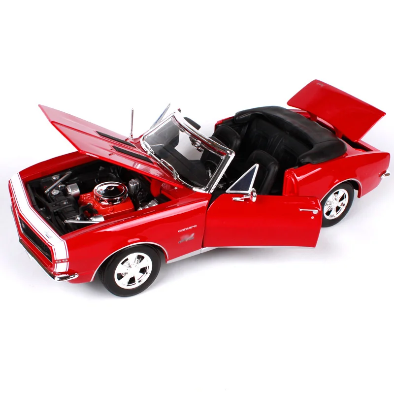 Модель старого автомобиля Maisto 1:18 1967 Chvrolet Camaro SS 396 литая модель новая игрушка в
