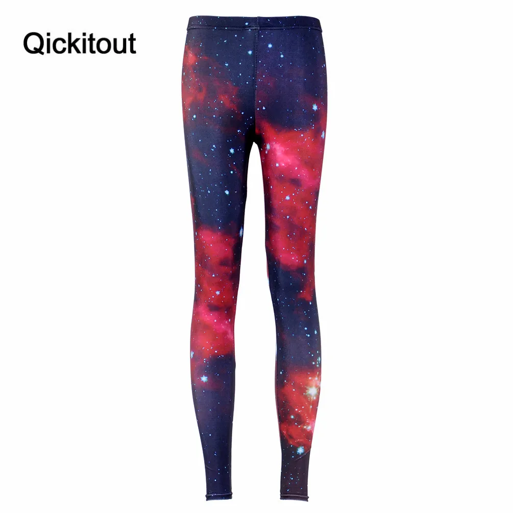 Дропшиппинг горячие новые модные женские штаны с космическим принтом Леггинсы