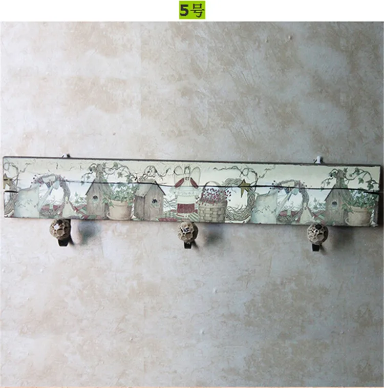 

European American creative hook coat hook fashion decorative wood decorative wall hanging hook shot antique clothing Specials