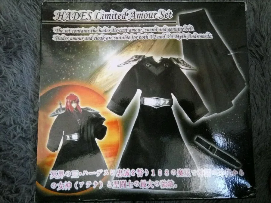 Патриот модель Saint Seiya Cloth Myth, муфтий Аид плащ металлический меч/ожерелье SP001
