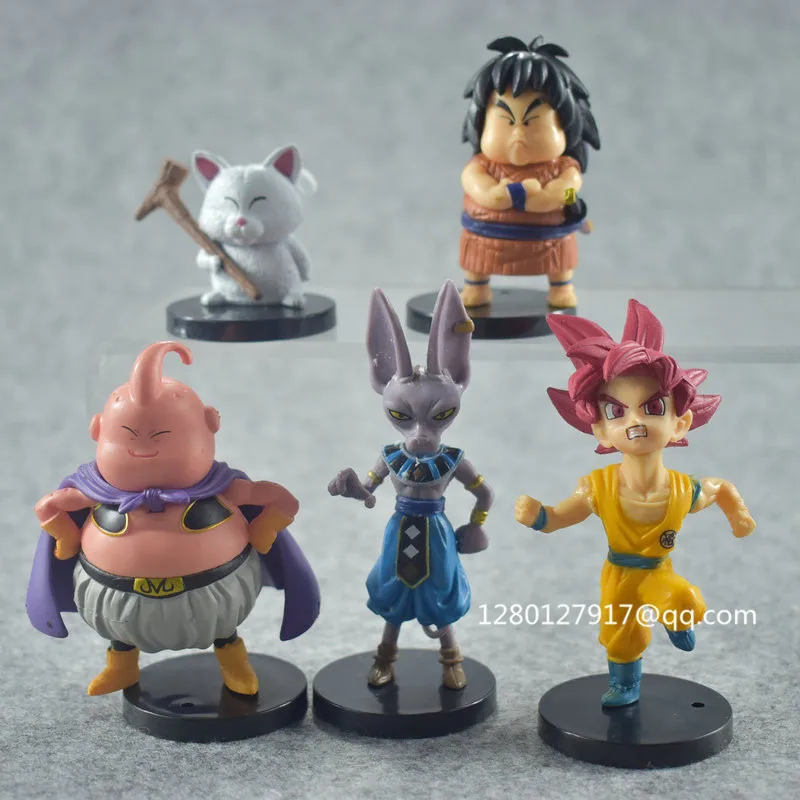 Экшн-фигурка из м/ф Драконий жемчуг 10 шт./лот ПВХ 5-10 см | Игрушки и хобби