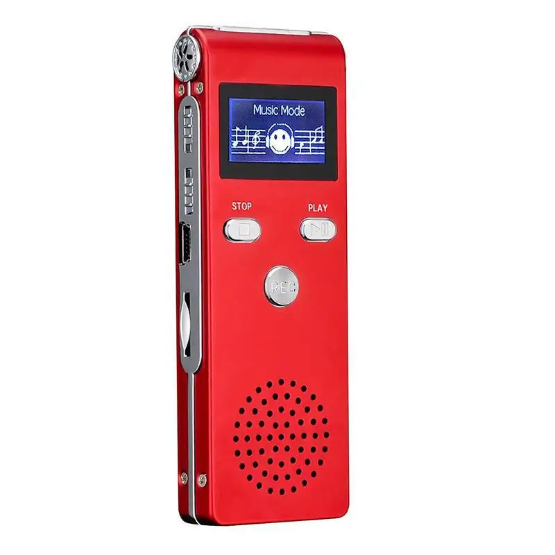 8GB Spy Digital Audio Voice Recorder pen with FM Radio gravador de voz MP3 player Telephone Rechargeable Dictaphone | Электроника