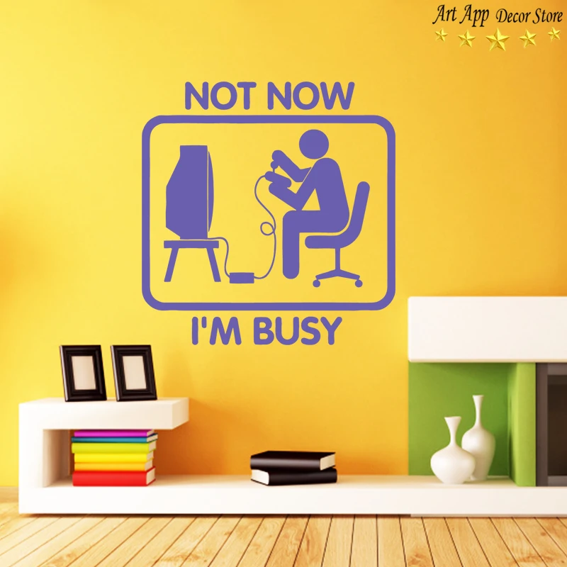 Art design cheap home decoration vinyl play wall sticker games waterproof PVC house decor cartoon decal in bedroom | Дом и сад