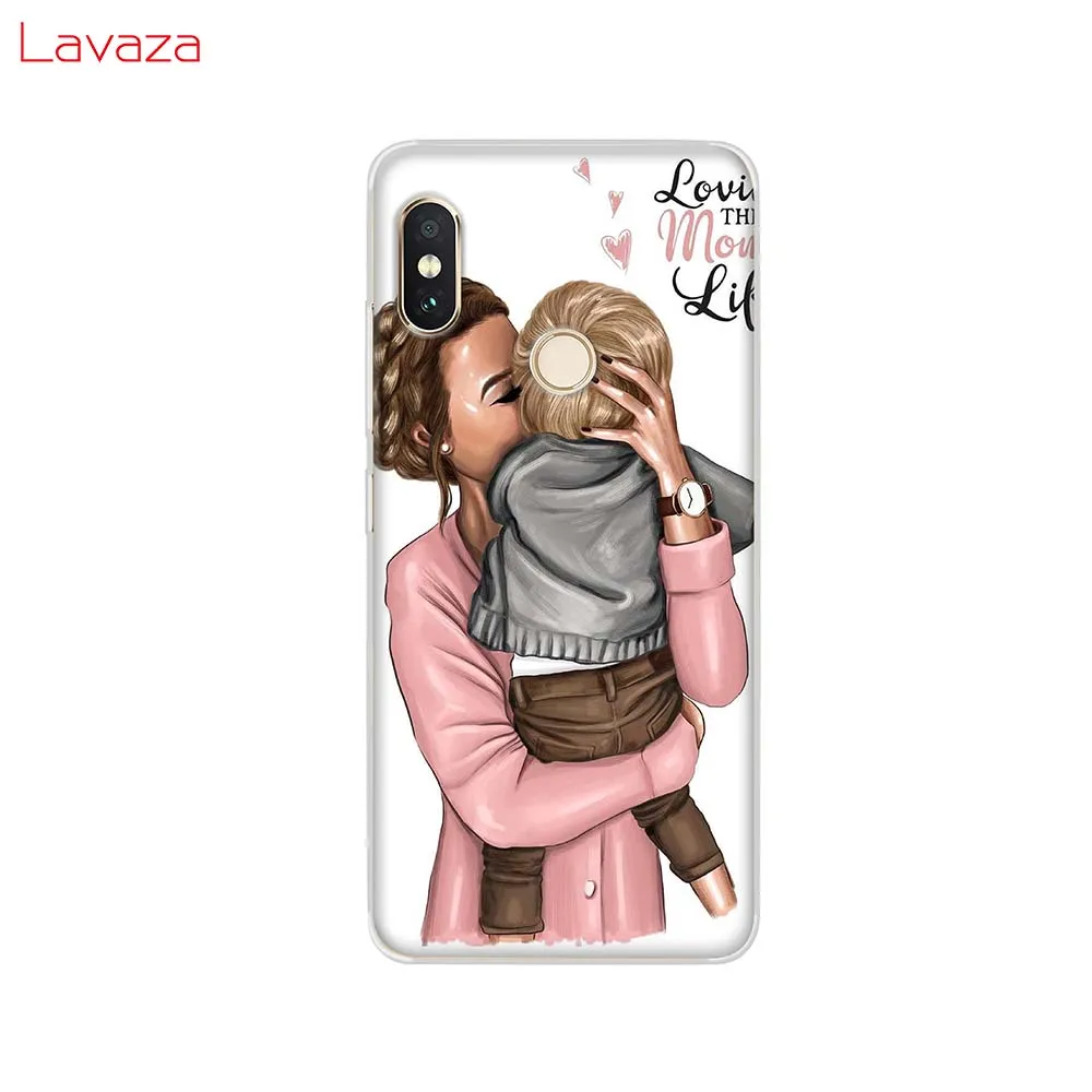 Твердый чехол для телефона Lavaza черный коричневый мамы дочки королевы Huawei P30 Pro Lite