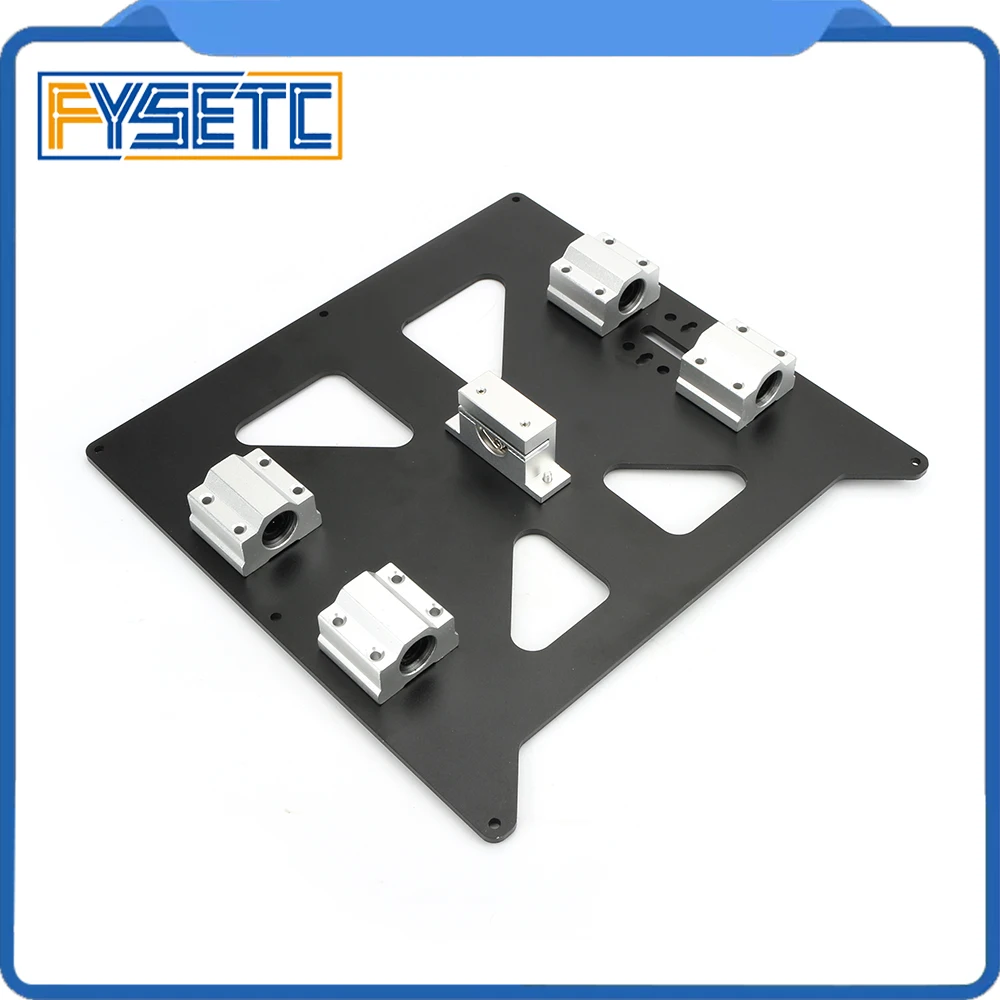 Алюминиевая Y образная анодированная пластина с обновлением SC8UU Prusa i3 V2 опорная Hot