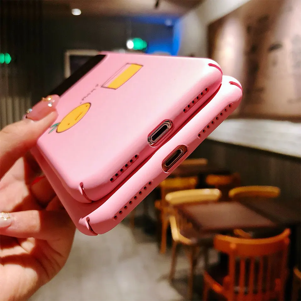Hard Plastic Cover Cases For iPhone 6 6s 7 8 X Capa High Quality PC Phone Case Coque Plus Back |