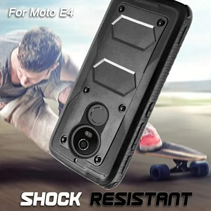 YUMQUA чехол для Motorola Moto E5 Cruise Case Shock Adsording Hybrid Прочный ударопрочный защитный