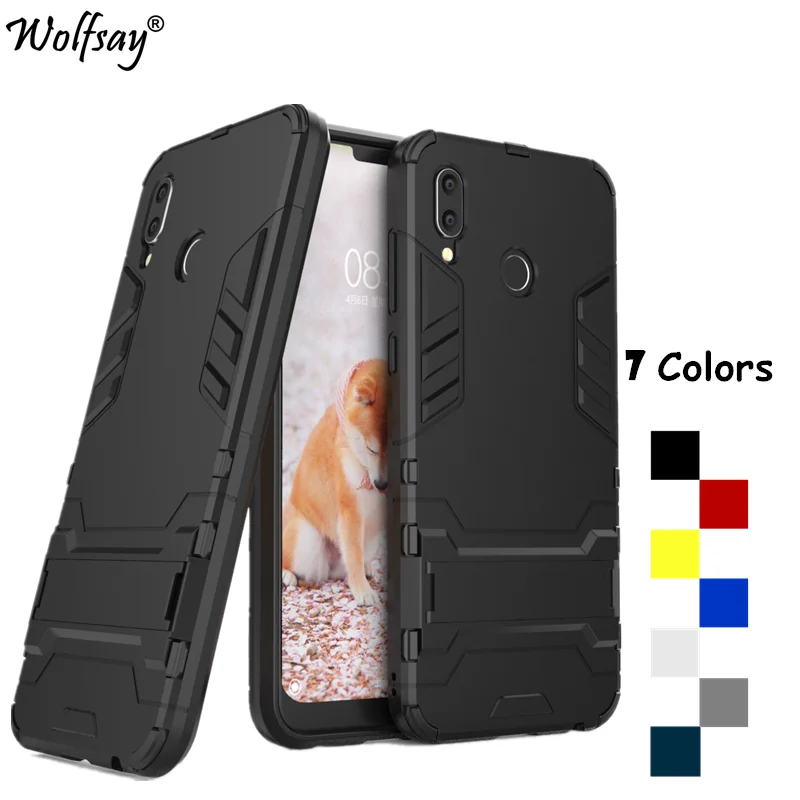 

Wolfsay Case For Huawei Honor Play Case On Honor Play Shockproof Slim Silicone Plastic Armor Cover For Huawei Honor Play COR-L29