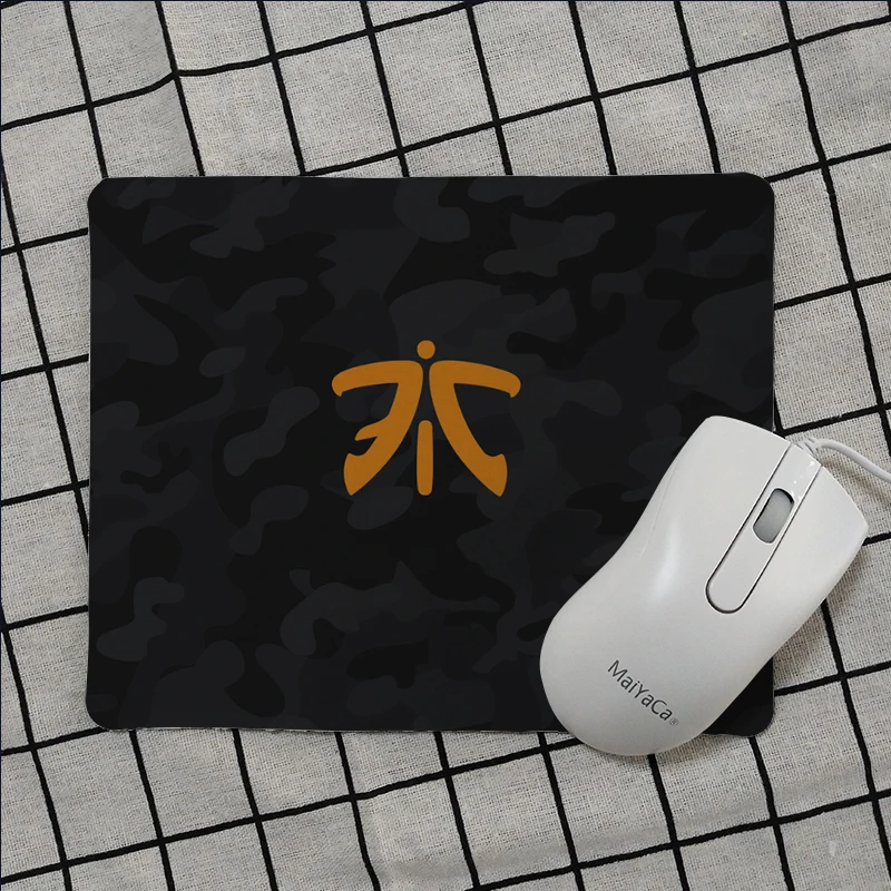 Долговечный резиновый коврик для мыши Maiya Team Fnatic с логотипом|Коврики мышей| |