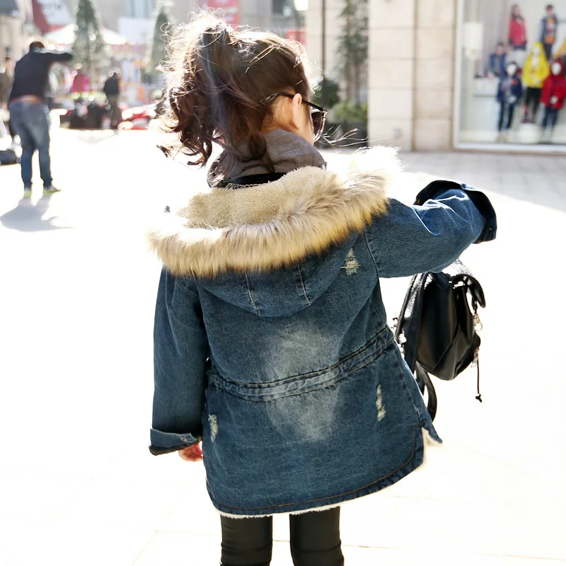 Детские пальто для маленьких девочек модная повседневная однотонная верхняя