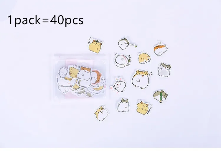 Милый мультфильм Корейский стиль декоративные наклейки клей наклейки Скрапбукинг DIY украшения дневник наклейки