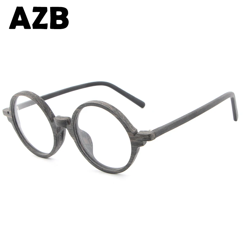 AZB2017 новые ретро мужские деревянные очки бамбуковые солнцезащитные дамские