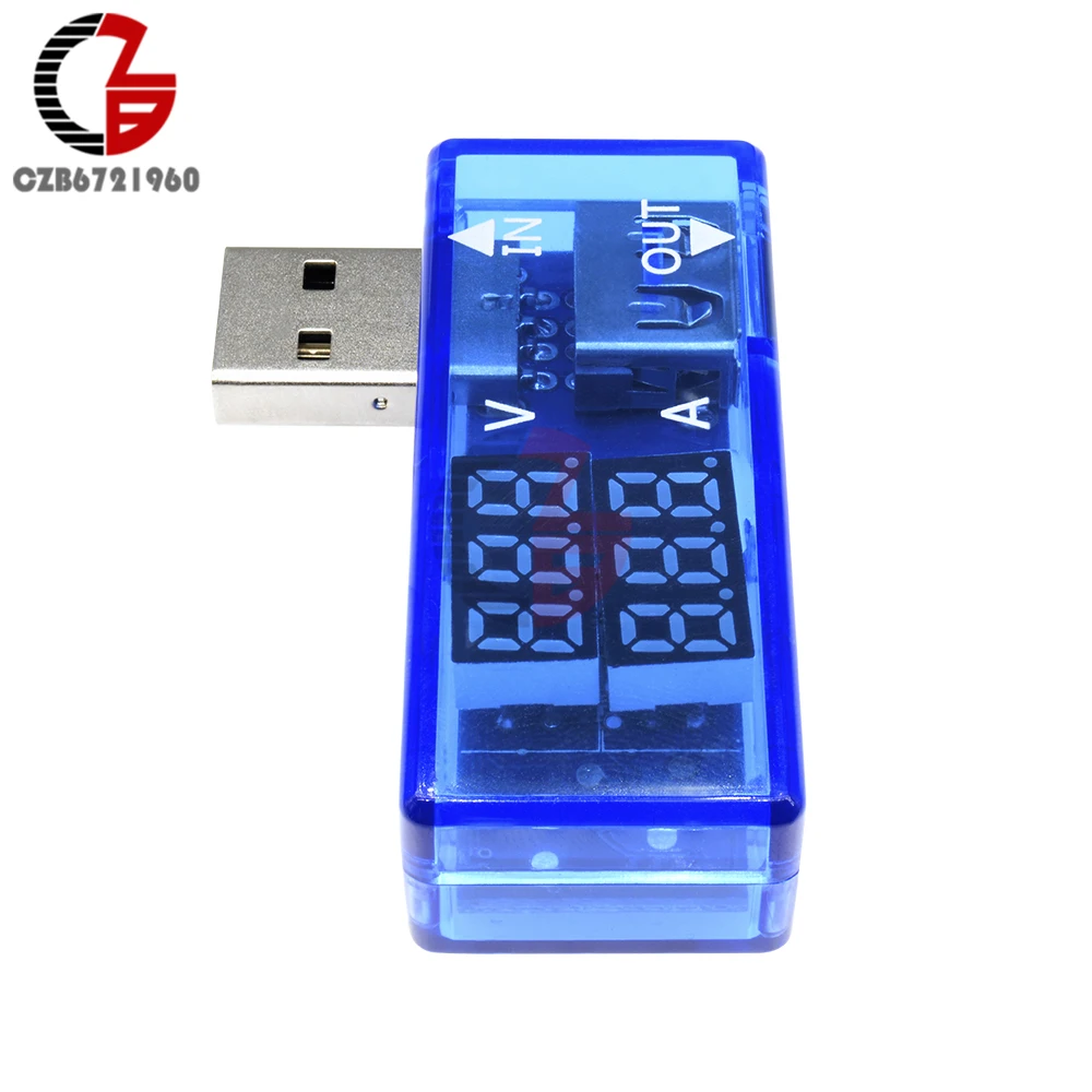 5 в 12 В двойной дисплей светодиодный USB тестер цифровой вольтметр Амперметр автомобильный мобильный Банк питания детектор напряжения вольт-монитор зарядное устройство Доктор