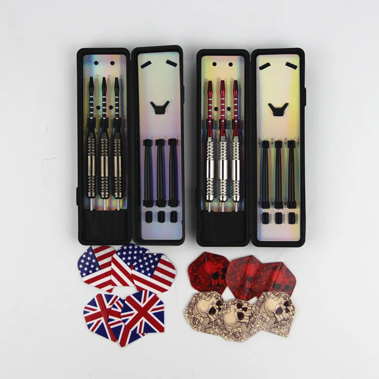 6 pcs Professional White/Bronze Darts 25g Steel Tip with Iron Copper Barrel for Indoor Game Sports | Спорт и развлечения