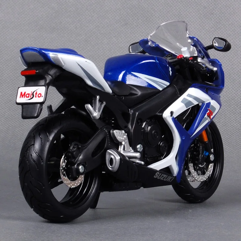Мотоциклетная модель велосипеда Maisto 1:12 SUZUKI GSX R750 бесплатная доставка с номером