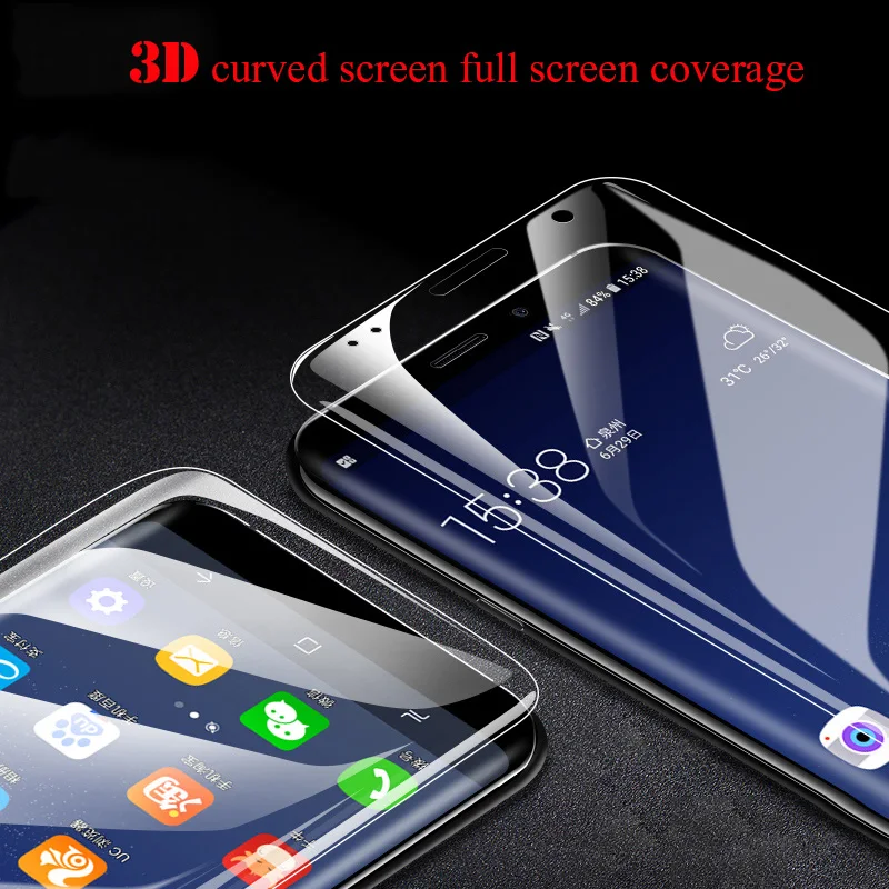 HD защитная пленка для Samsung Galaxy S8 S8Plus Note8 3D мягкая S7 Edge S6Edge (не стекло) | Мобильные