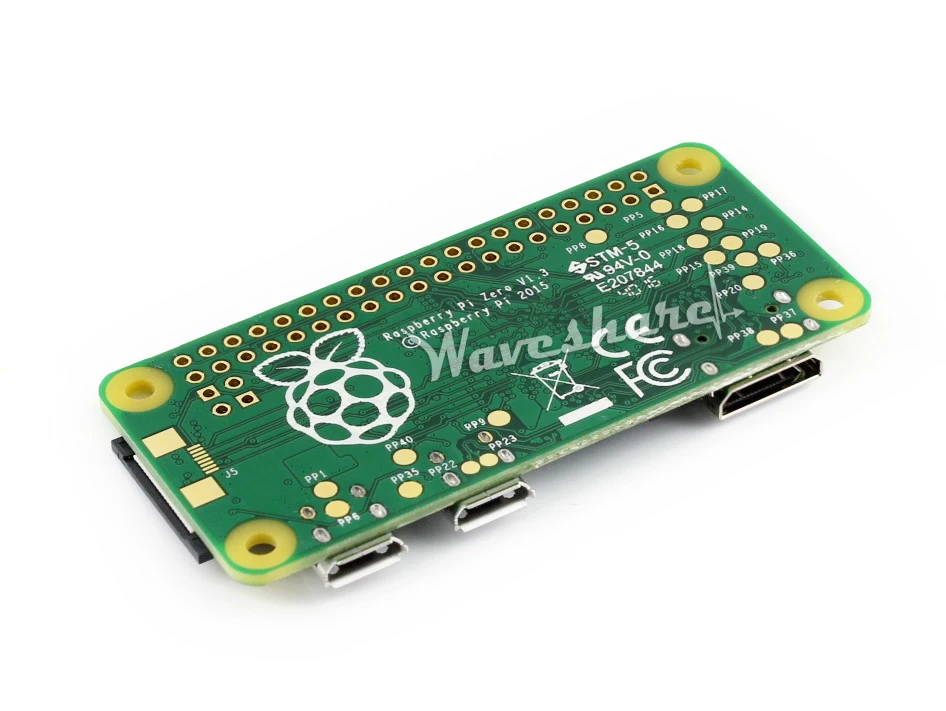 Raspberry Pi Zero V1.3 1 ГГц ARM11 512 МБ ОЗУ недорогой pared-down с коннектором для камеры CSI